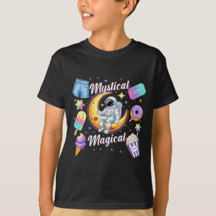 Mystische Magische Retro-Ästhetik-Weltraum Männer T-Shirt