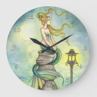 Mystische Meerjungfrau Fantasy-Kunst von Molly Har