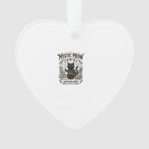 Mystische Meow-Katzen-Hexen-Mystik-Apotheke Katze Ornament