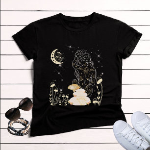 Mystische Mondgöttin T-Shirt