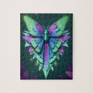 Mystische Mondlicht Fairy in einem verzauberten Ga Puzzle