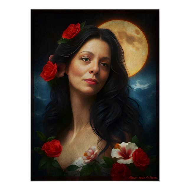 Mystische Muse Poster (Vorderseite)