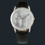 Mystische Objekte - grau Armbanduhr<br><div class="desc">Mystische Objekte III von Joyce Combs. Weich graues Design in verschiedenen Tönen.</div>