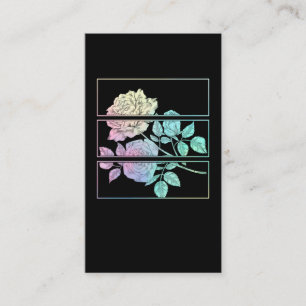 Mystische Rose Pastel Goth Wicca Okkultistische He Visitenkarte