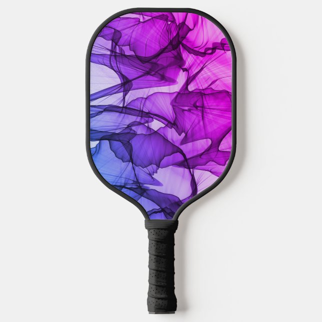 Mystische Schicht von Pflaumen Pickleball Schläger (Vorderseite)