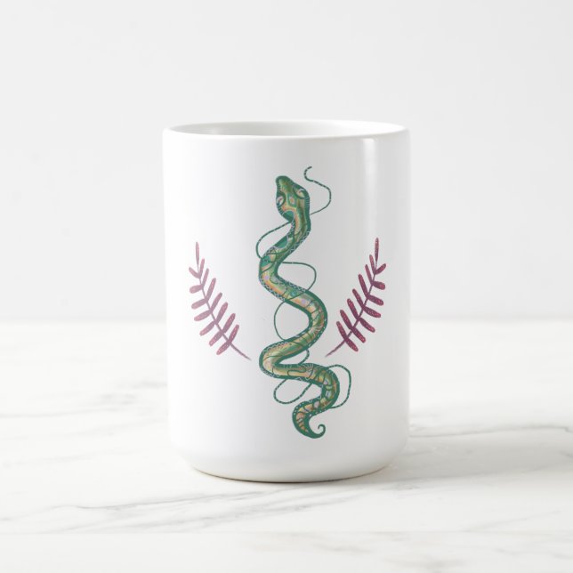 mystische Schlange Kaffeetasse (Mittel)