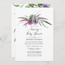 Mystische Sukkulatur mit Bridal- oder Babydusche