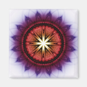 Mystische symbolische Verzierung Magnet