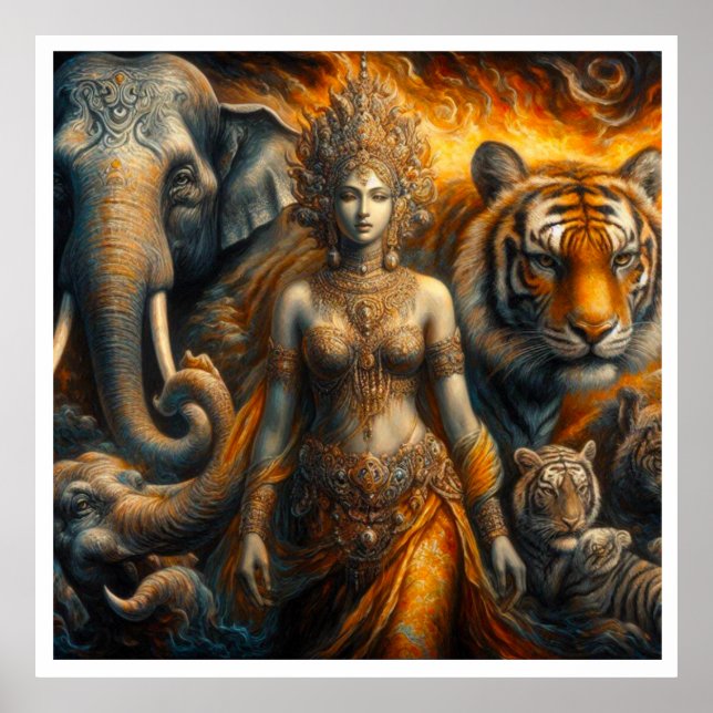 Mystische Szene Poster (Vorne)