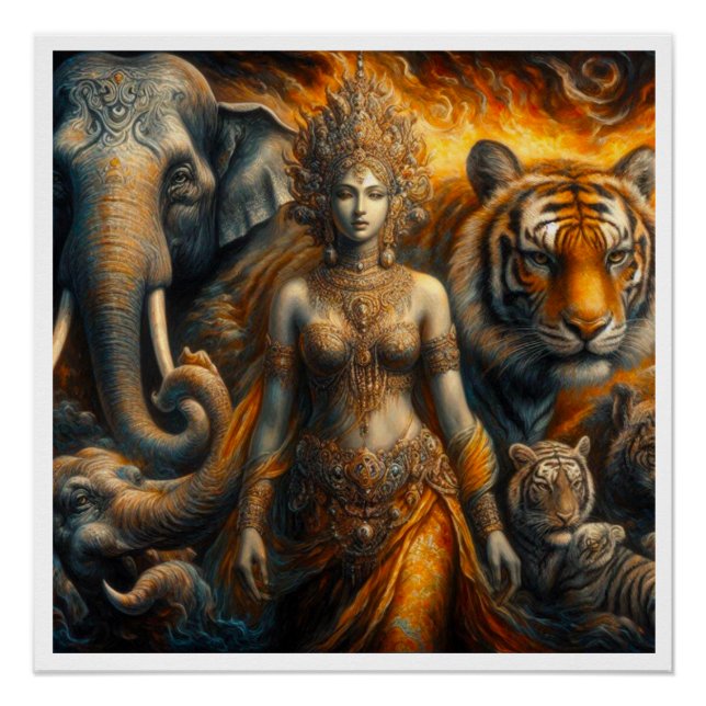 Mystische Szene Poster (Vorderseite)