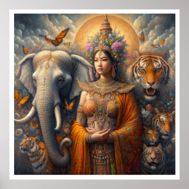 Mystische Szene Poster (Vorne)