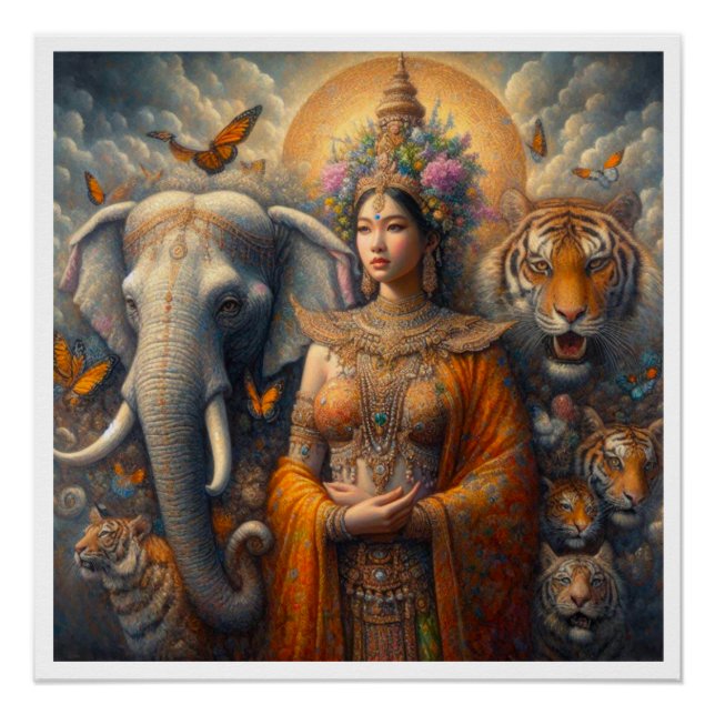 Mystische Szene Poster (Vorderseite)