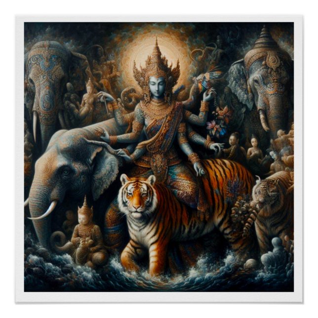 Mystische Szene Poster (Vorderseite)