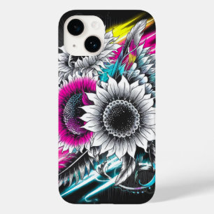 Mystische Tattoo Vibe Vibrannte Sonnenblumen Case-Mate iPhone 14 Hülle