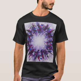 Mystische Umlaufbahn-Wirbel der Farben T-Shirt