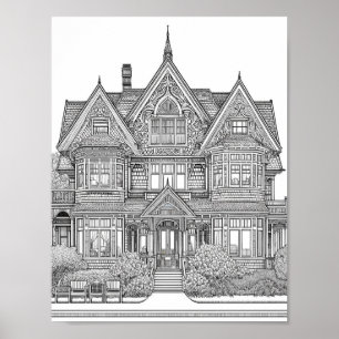 Mystische Viktorianische Zuhause 10: Erwachsenenfa Poster