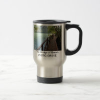 Mystische Waldungs-Brücke der Buchen-Kaffee-Tasse