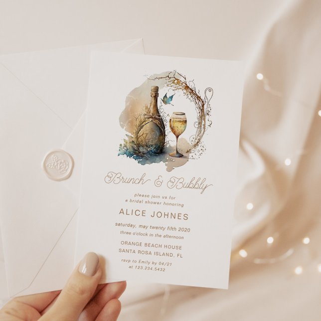 Mystische Wasserfarben Einladung (Von Creator hochgeladen)