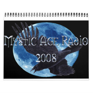 Mystischer Alters-Radio-Kalender Kalender