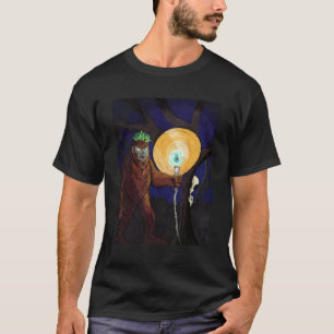 Mystischer Aufenthaltsort - Sasquatch und Außerird T-Shirt