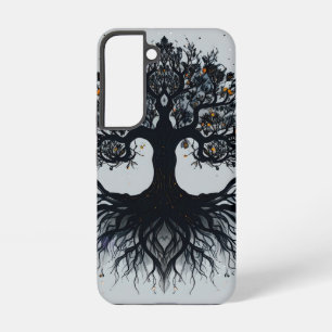 Mystischer Baum des Lebens S22 - harter Fall Samsung Galaxy Hülle