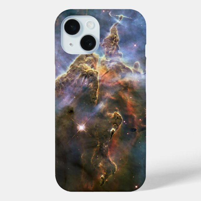 Mystischer Berg in Carina Nebula Hubble Space Case-Mate iPhone Hülle (Rückseite)