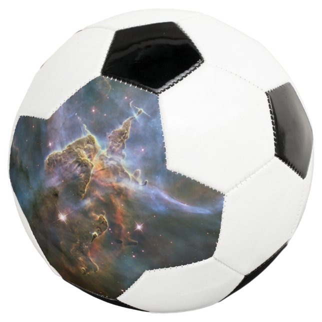 Mystischer Berg in Carina Nebula Hubble Space Fußball (Dreiviertel)