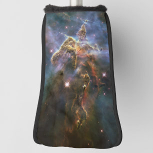 Mystischer Berg in Carina Nebula Hubble Space Golf Headcover
