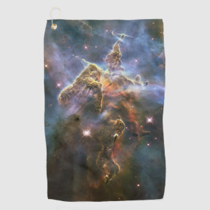 Mystischer Berg in Carina Nebula Hubble Space Golfhandtuch