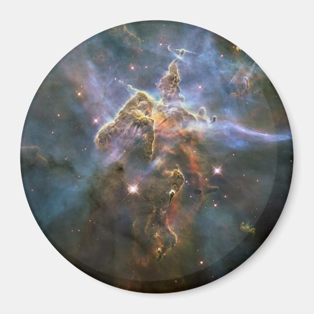 Mystischer Berg in Carina Nebula Hubble Space Magnet (Vorne)