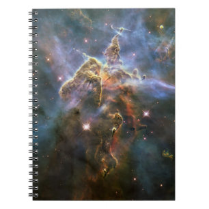 Mystischer Berg in Carina Nebula Hubble Space Notizblock