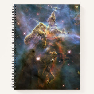 Mystischer Berg in Carina Nebula Hubble Space Notizbuch