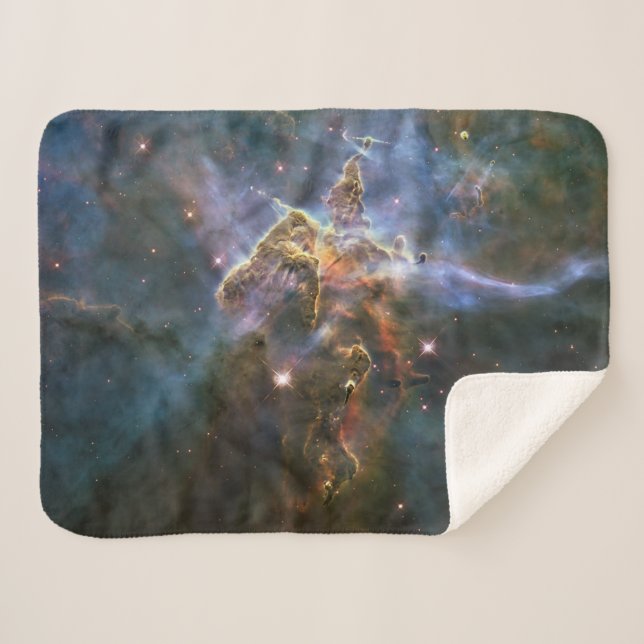 Mystischer Berg in Carina Nebula Hubble Space Sherpadecke (Vorderseite (Horizontal))