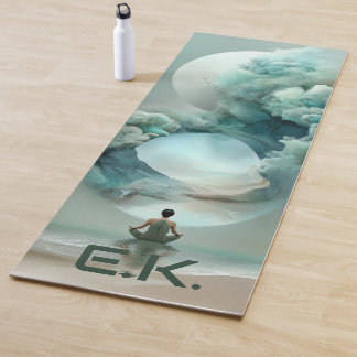 Mystischer Blauton  – Beruhigende und inspirierend Yogamatte