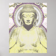 Mystischer Buddha in neutralen Tönen