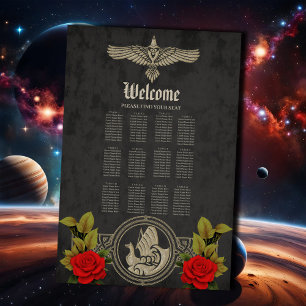 Mystischer Charme mit eleganten keltischen Knoten. Poster