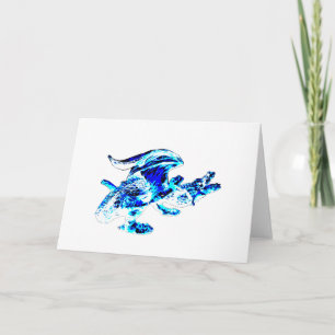 Mystischer Eisdrache Magisches Mythisches Kreatur  Karte