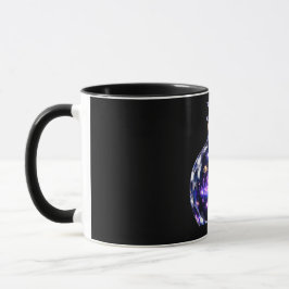 Mystischer Galaxy-Magieflaschen-Kunstkaffeebecher Tasse