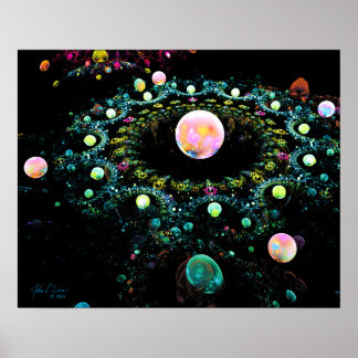 Mystischer Garten (20x16) Poster