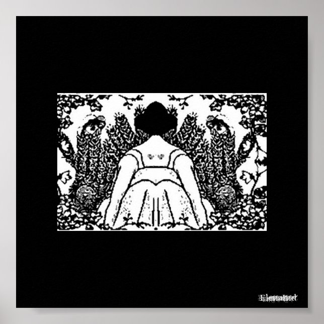 Mystischer Garten Poster (Vorne)