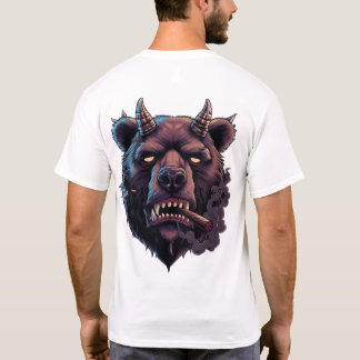 Mystischer gehörnter Bär T-Shirt