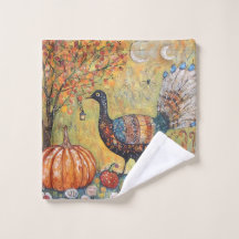 Mystischer Halbmond Herbst Truthahn