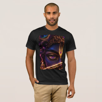 Mystischer Herr Krishna Bhagavad Gita Spirituelle T-Shirt