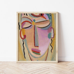 Mystischer Kopf, Meditation von Jawlensky Poster