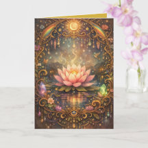 Mystischer Lotus Magischer Nacht