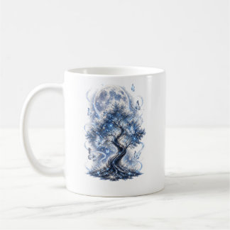 Mystischer Mondbaum-Magie-Mug Kaffeetasse