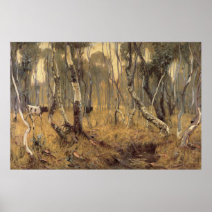 Mystischer Morgen Hans Heysen 1904 Südaustralien  Poster