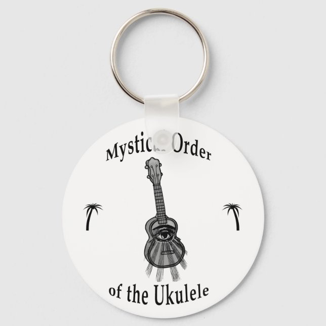 Mystischer Orden der Ukulele Schlüsselanhänger (Vorderseite)