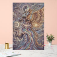 Mystischer Phönix Wiedergeburt Poster