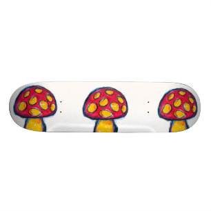 Mystischer Pilz Skateboard